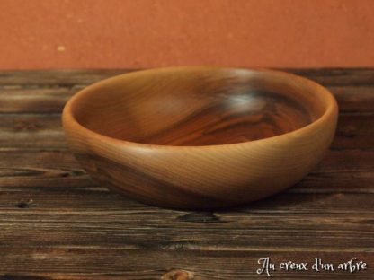Assiette creuse en noyer – Image 4