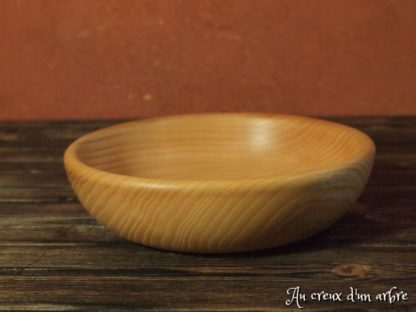 Assiette creuse en frêne – Image 2