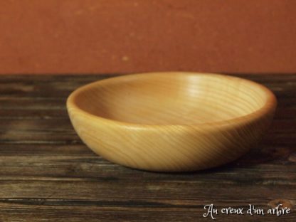 Assiette creuse en frêne – Image 3
