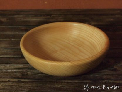 Assiette creuse en frêne – Image 4