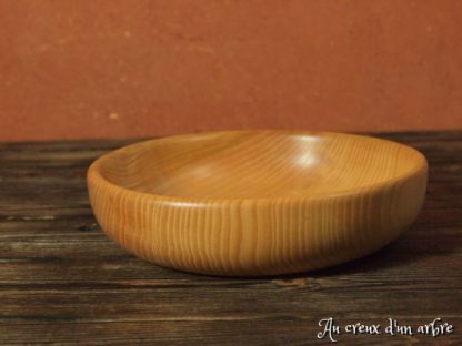Assiette creuse en frêne – Image 3