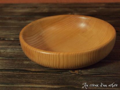 Assiette creuse en frêne – Image 2