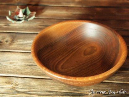 Assiette creuse en noyer – Image 5