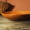 Plat ou coupe à fruits en poirier – Image 4