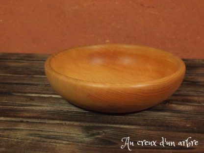 Assiette creuse en frêne – Image 3