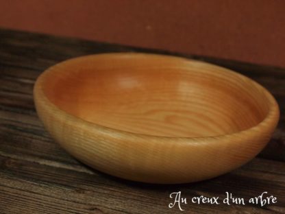 Assiette creuse en frêne – Image 4