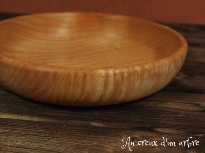Assiette creuse en frêne – Image 3