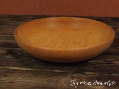 Assiette creuse en frêne – Image 3