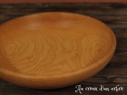 Assiette creuse en frêne – Image 5