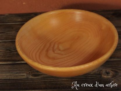 Assiette creuse en frêne – Image 5