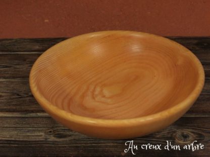 Assiette creuse en frêne – Image 2