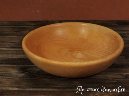 Assiette creuse en frêne – Image 3