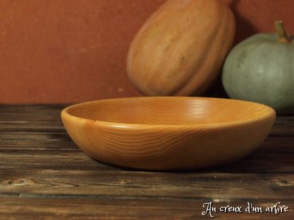 Assiette creuse en frêne – Image 3