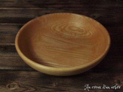 Assiette creuse en frêne – Image 2