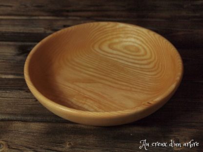 Assiette creuse en frêne – Image 5