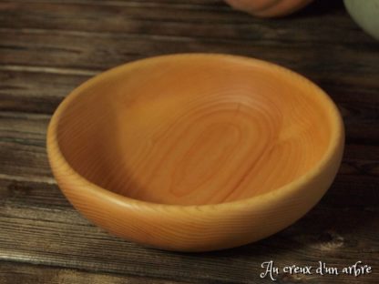 Assiette creuse en frêne – Image 2