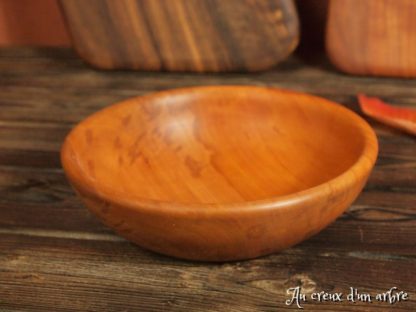 Assiette creuse en poirier – Image 5