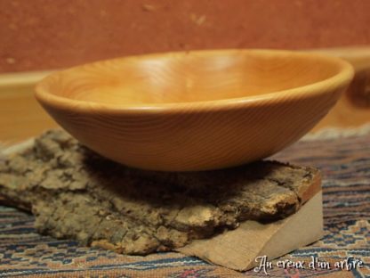 Assiette creuse en frêne – Image 2