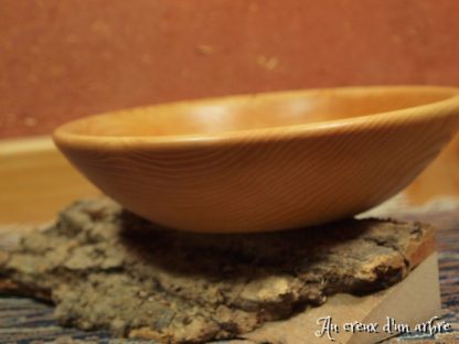 Assiette creuse en frêne – Image 3