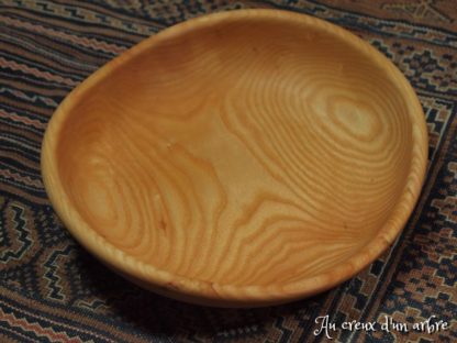 Assiette creuse en frêne – Image 4
