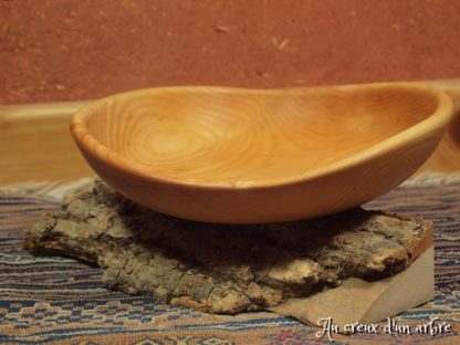 Assiette creuse en frêne – Image 3