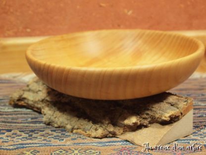 Assiette creuse en frêne – Image 2
