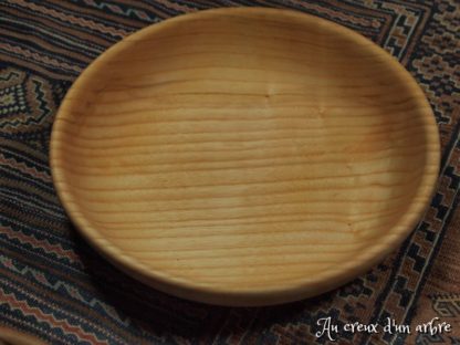 Assiette creuse en frêne – Image 4