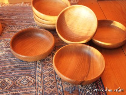 Assiette creuse en noyer – Image 4