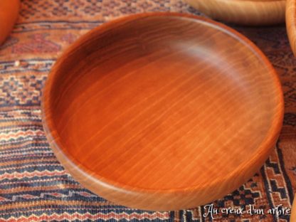 Assiette creuse en noyer – Image 3