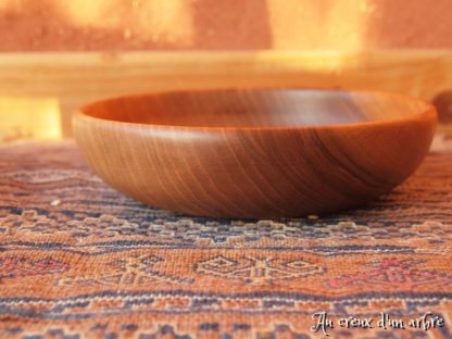 Assiette creuse en noyer – Image 5