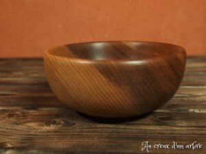 Bol  en noyer - Taille enfant