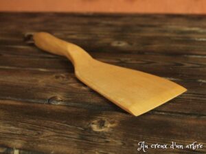 Spatule en poirier