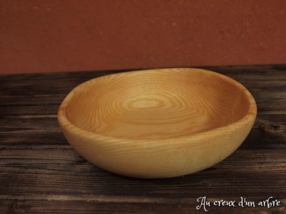 Assiette creuse en frêne – Image 4