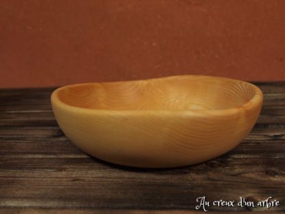 Assiette creuse en frêne – Image 2