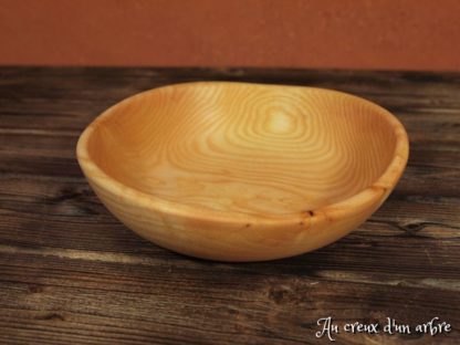 Assiette creuse en frêne – Image 3