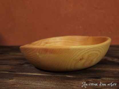 Assiette creuse en frêne – Image 4