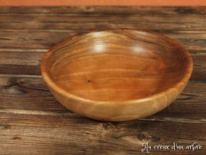 Assiette creuse en noyer – Image 3