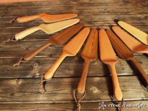 Pelle à tarte en bois