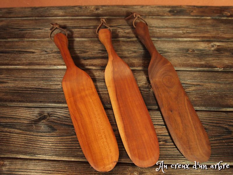 Spatule à crêpe en bois - Au creux d'un arbre