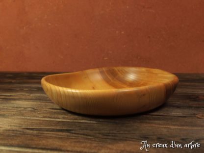Assiette creuse en frêne-olivier – Image 4