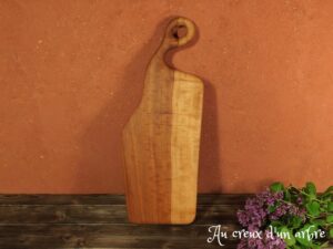 Planche à découper en pommier