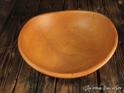 Assiette creuse en poirier – Image 5