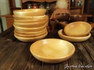 Assiettes bébé en érable 69