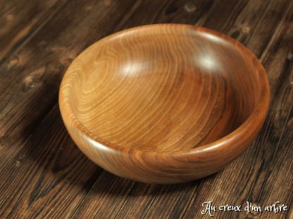 Assiette creuse en noyer – Image 3