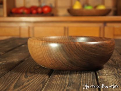 Assiette creuse en noyer – Image 4