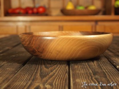 Assiette creuse en noyer – Image 6