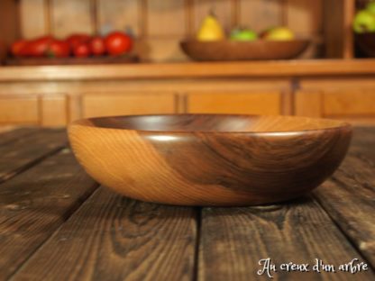 Assiette creuse en noyer – Image 7