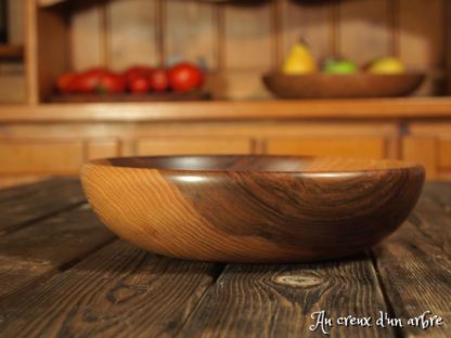 Assiette creuse en noyer – Image 5