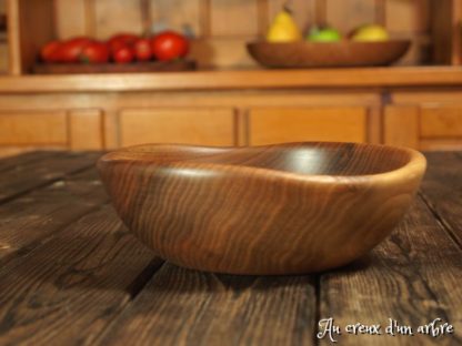 Assiette creuse en noyer – Image 5