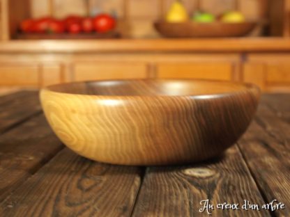 Assiette creuse en noyer – Image 6